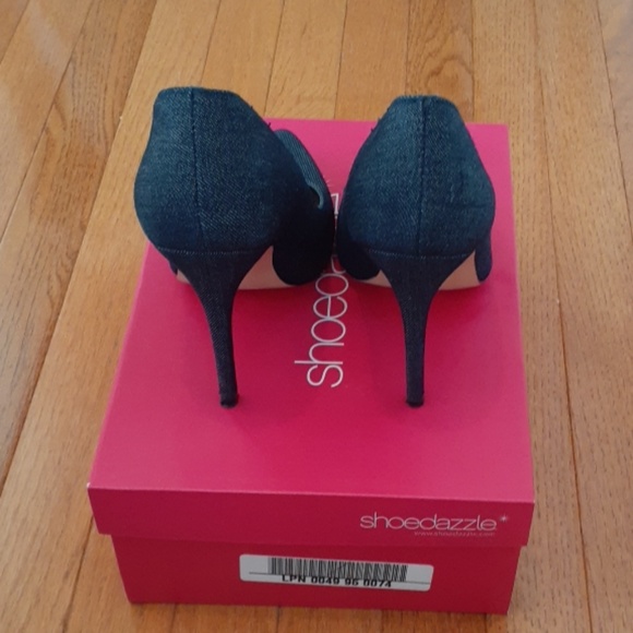 Dark denim pump - Picture 3 of 5